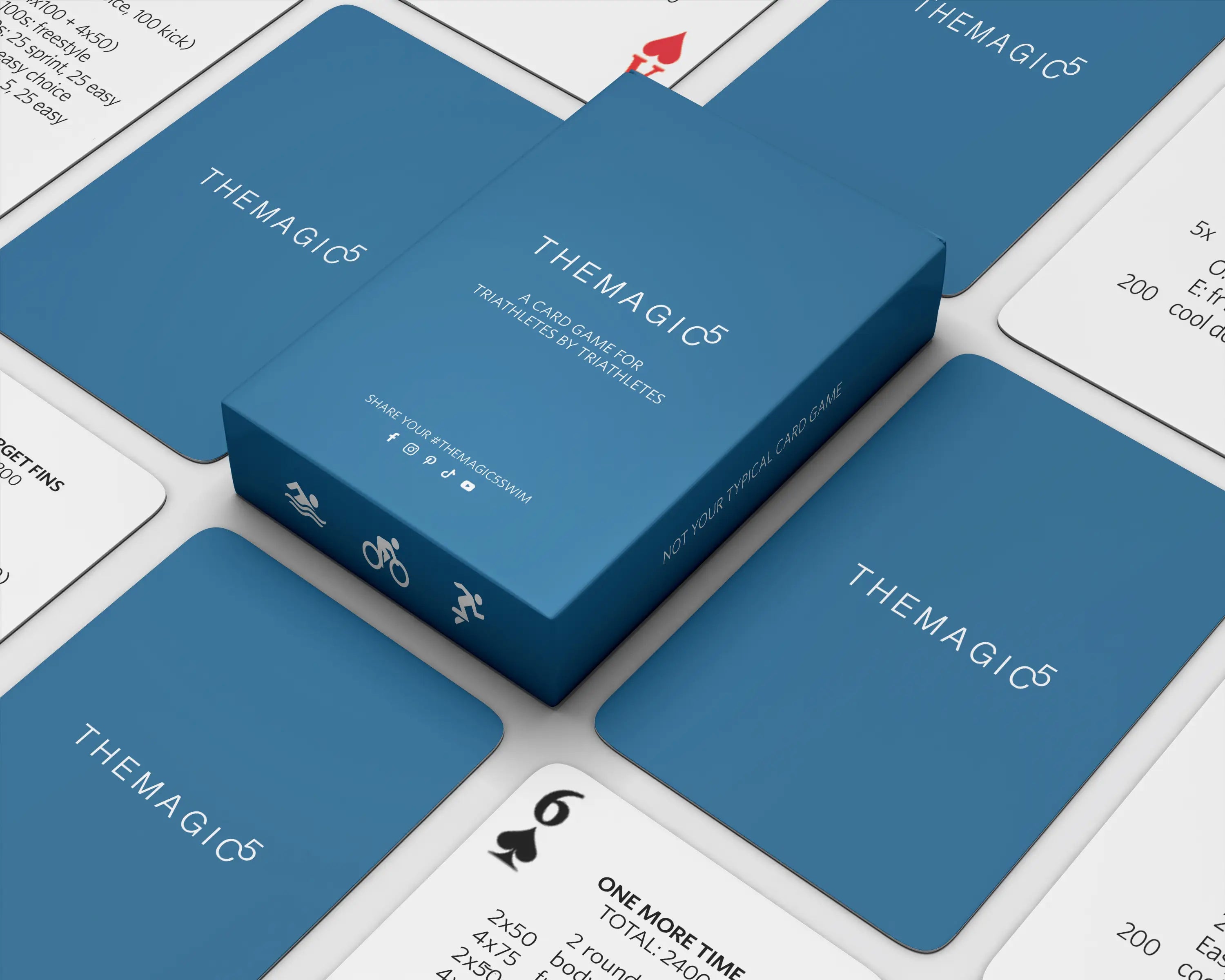THEMAGIC5 Card Game (Triathlete Edition)