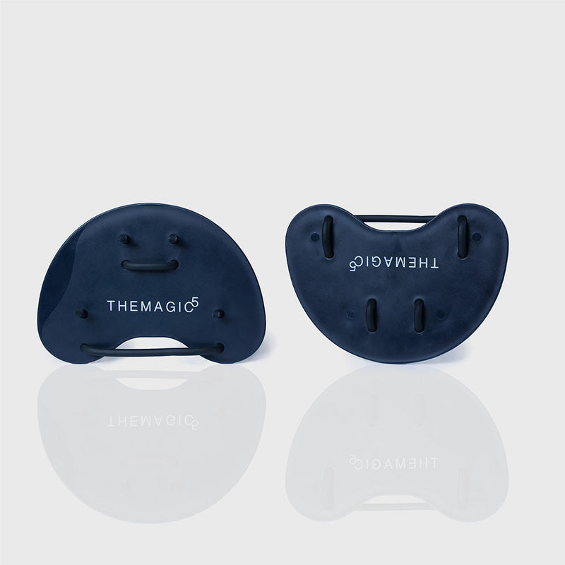 Finger paddles for swim training and stroke technique development