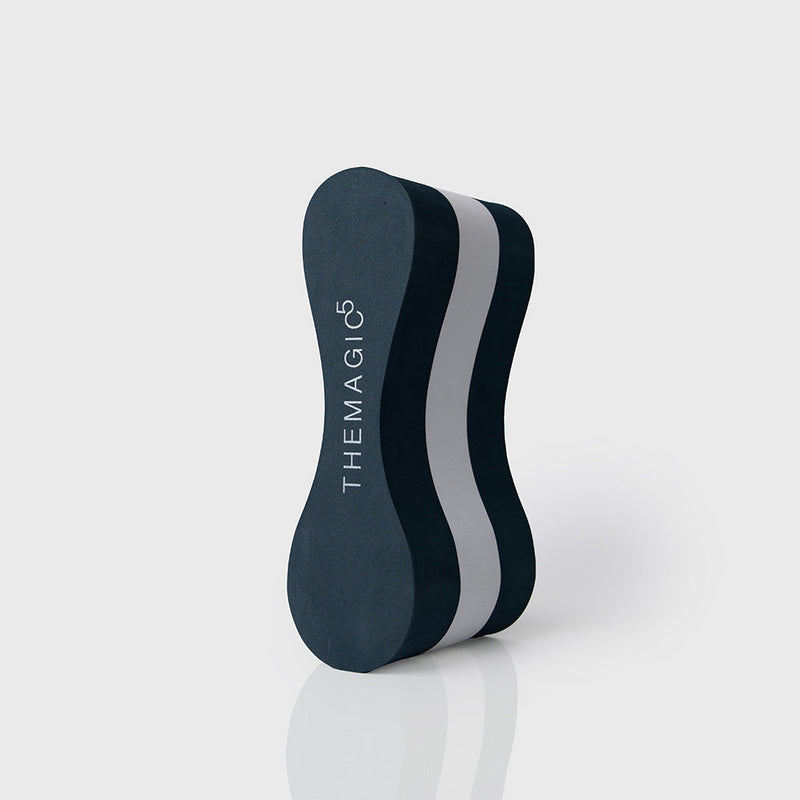 Swimming pull buoy designed for upper body strength training, stroke technique improvement, and endurance workouts