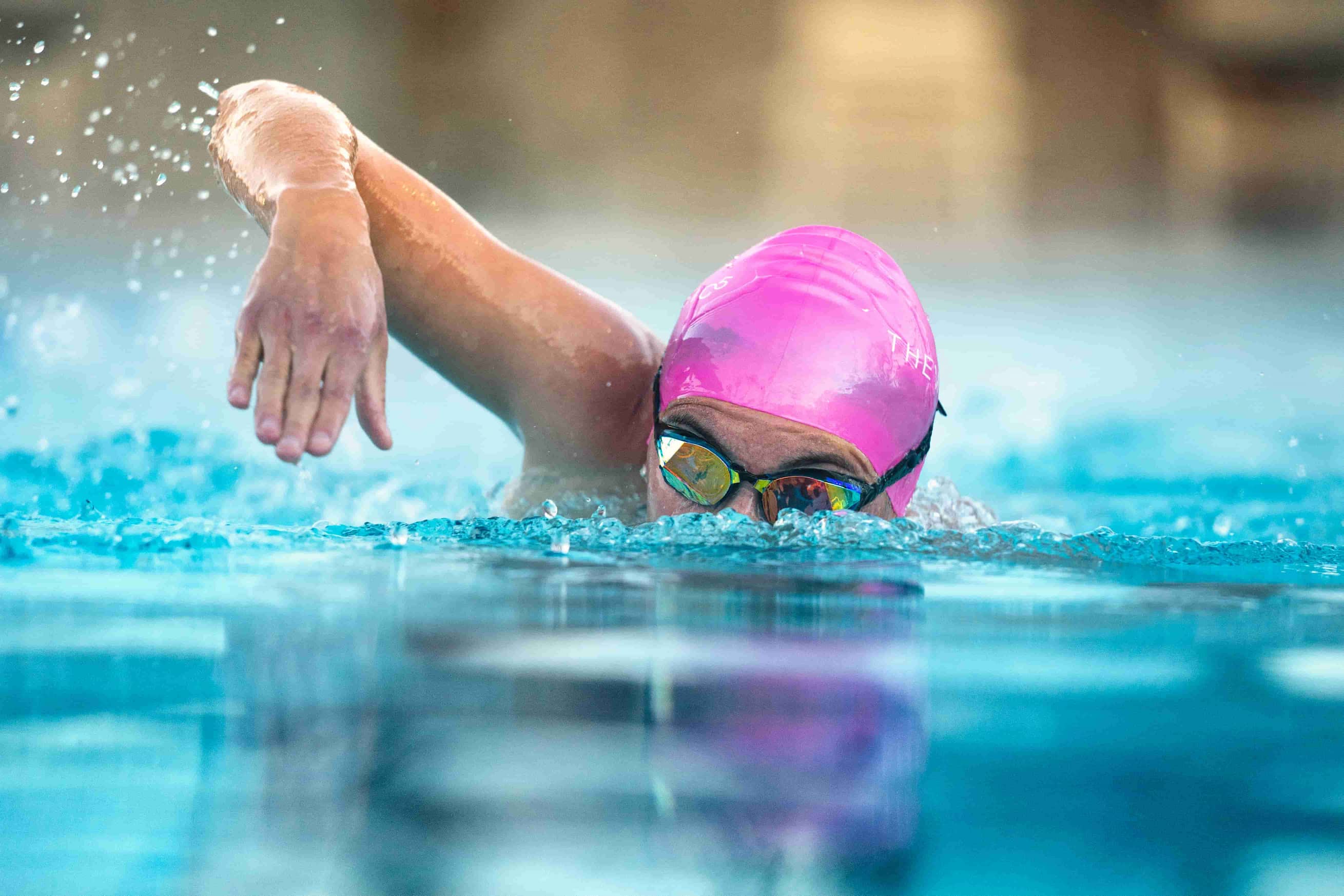 Gold Swimming Goggles: TheMagic5
