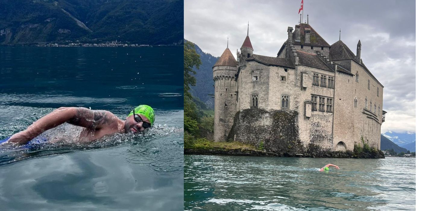 Ultra Swimmer Neil Gilson