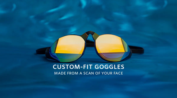 Custom-fit goggles. Made from a scan of your face.