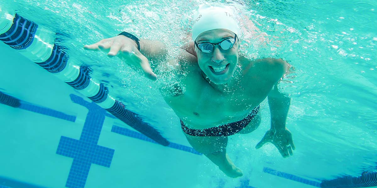 Matt Grevers Swimming Freestyle