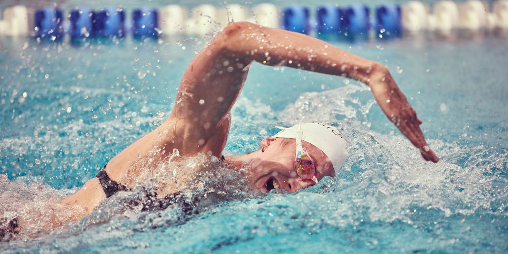 Kasia Wasick Swimming