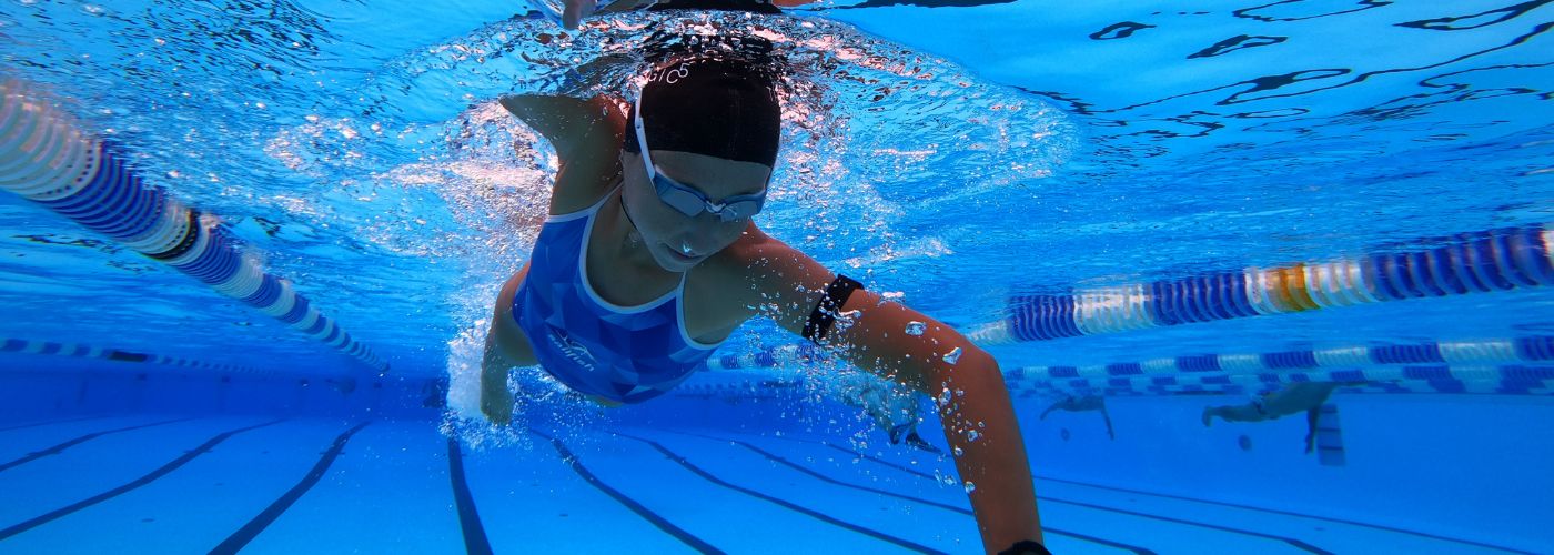 Freestyle swimming underwater technique