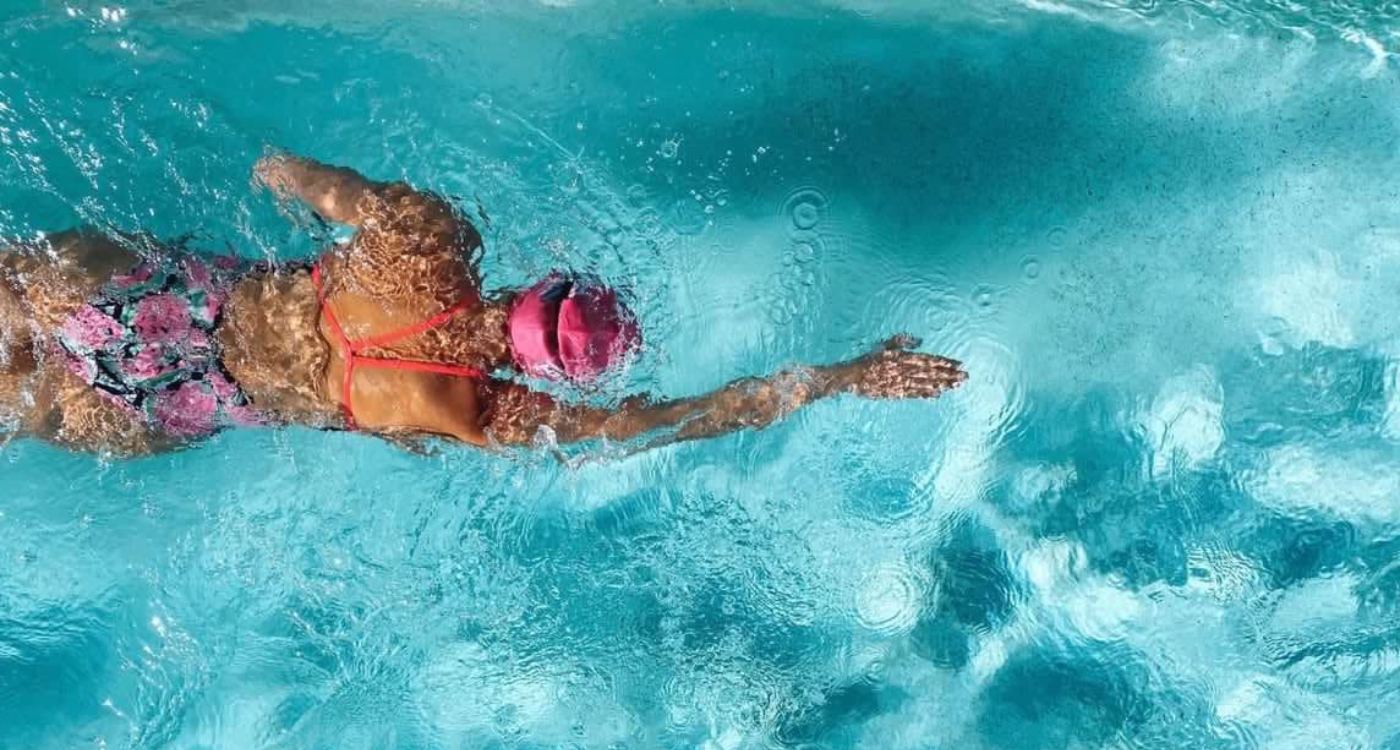 Alexa Leary Swimming