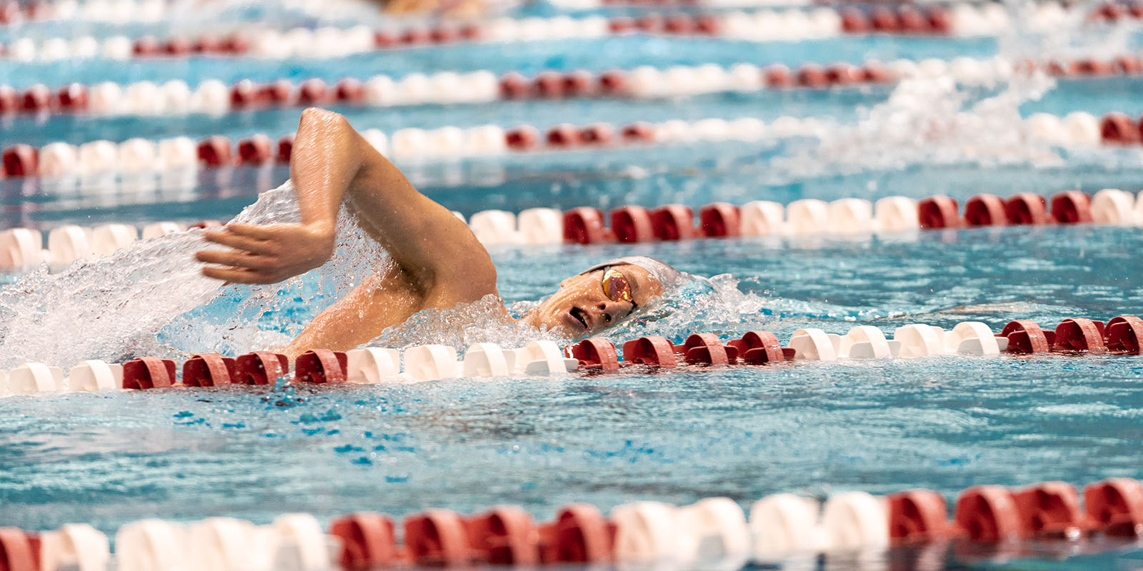 Zane Grothe Swimming Freestyle